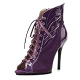 Vervesole Women's Heeled Sandals Burju Dance Heels Peep...