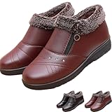 GHTRHSB Women's Snow Boots Winter Warm Thick Plush Fur...