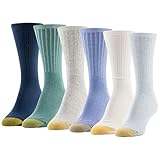 GOLDTOE Women's Casual Texture Crew Socks, Multipairs,...