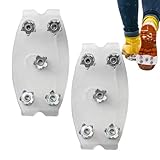 Snow Cleats - Clear Anti-Slip Footwear Claws | Ice and...