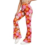 Sinzelimin Women Yoga Leggings Retro Fashion Ethnic...