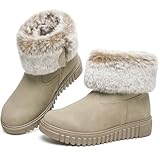 BENPAO Women's Winter Boots Fuzzy Snow Boots for Women...