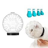 Augegel Cat Muzzle and Boots, Adjustable Helmet for...