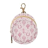 Western Boot Cactus Pink Print Pacifier Holder Case for...
