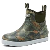 CKWLXQY Men's Deck Boots, Waterproof Ankle Rain Boots...