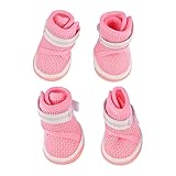 Julihai Breathable Lightweight Mesh Dog Shoes Slip...