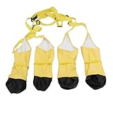 Asixxsix Dog Boots, Waterproof Polyester Anti Slip Dog...
