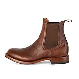 7L SIETE LEGUAS - Men's Leather Chelsea Boot with...