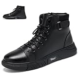 Men’s Genuine Leather Orthopedic Boots Non-Slip...