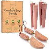 HOUNDSBAY Cowboy Boot Tree WM & Shaft Shaper 30 cm...