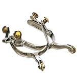 Jeffers Equine Western Barrel Racing Spurs for Women,...