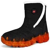 Dr.Warm Heated Boots for Women, Warm Fur Lined Heated...