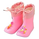 Toddler Rain Boots Kids Light Up Rainboots Girls Boys...