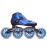 Competition-Ready Inline Skates, Unisex Carbon Fiber...