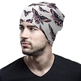 Slouchy Cuff Beanie Hat Thermal Women Men Hiking...