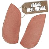 Boxum Ski Varus Heel Wedges – Firm Red Rubber Inserts...