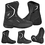 SAGA MOTO Men's Motocross Motorcycle Boots – CE...