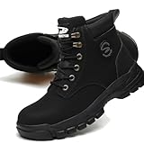 CORANSBER Steel Toe Boots for Women Wateproof Safety...