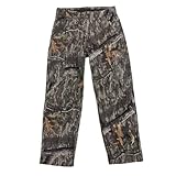 Mossy Oak Men's Cotton Mill Camo Hunting Pants, Small,...