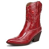 Sam & Libby Women's Flash Western Boot, Verona Red, 11