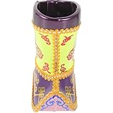 Amosfun Boot Pen Holder Pencil Organizer Medium Rustic...