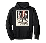 Patriotic Military Boots Pullover Hoodie
