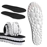 DWTWLE 4D Cloud Insoles for Men, Memory Foam Cloud...