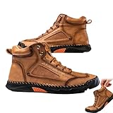 Sawbehind Leather Boots Mens, Men’s Boots Wide...