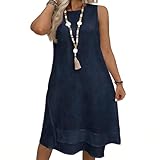 Summer Shirt Dresses for Women Loose Fit Casual...
