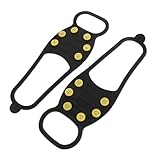 ibasenice Anti-Slip Shoe Covers with Yellow Plastic...