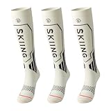 GtxvZys Ski Socks Merino Wool Socks for women Knee-High...