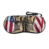 KVIFSWHMWUJOL Military Boots In Front Of The Flag Men'S...