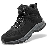 ANJOUFEMME Women's Waterproof Hiking Boots Mid Cut -...