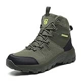 Men's Hiking Tactical Boots Youth Military Training...