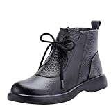 Women's Comfortable Snow Ankle Boots With A Round Toe...