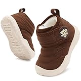 BARERUN Warm Baby Boots First Walker Shoes Boys Girls...
