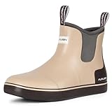 Furuian Men's Deck Boots Fishing Boots Waterproof Rain...