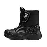 LHKQMYT Men's Waterproof Winter Snow Boots...
