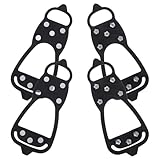 FOMIYES Outdoor Anti-Slip Ice Cleats Traction Spikes,...
