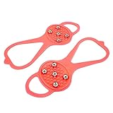 Generic 5 Teeth Crampons, Anti Skid Stainless Steel...