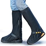 MEQI Waterproof Shoe Covers Rain Shoe Cover with...