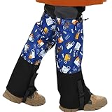 Leg Gaiters for Kids - Waterproof Snow Gaiter for Kids...