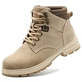 ANJOUFEMME Work Hiking Boots Women - Comfortable...