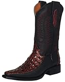 Texas Legacy Mens #110R Black Cherry Cowboy Boots...