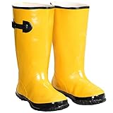 Custom Leathercraft Mens Rain-boots, Yellow, Size 16 US