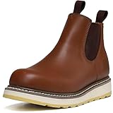 CONRAD Soft Toe Slip-on Chelsea Mens Work Boots,...
