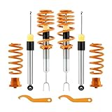 Coilovers Compatible For Audi A4 2000-2009, Coil Spring...