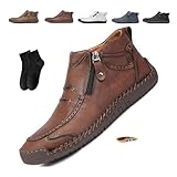 NoworFewer Shoes for Men,Men’s Slip-On Orthopedic...