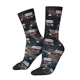 Ekkolikeit Thin Red Line America Flag Wildland...