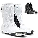 ILM Motorcycle Racing Boots Enhanced Ventilation Anti...